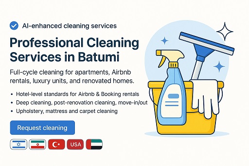 Proffesional Cleaning in Batumi